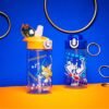 Zak Designs Sonic Kids' 2-Pack Leak-Proof Water Bottles With Straw, Handle and Pop-Up Spout Cover - Image 8