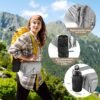Fanny Pack Waterproof Waist Bag Pack Men Women Hip Bum Bag With Water Bottle Holder Adjustable Strap Suitable For Outdoors Workout Traveling Hiking Cycling Dog Walking Pouch Bag(Grey) - Image 2