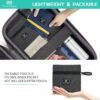 Small Daypack 15L Hiking Backpack Foldable Small Backpack Lightweight Packable backpack Travel Day pack for Women Men,black(brady) - Image 7
