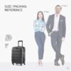 Samsonite Omni PC Hardside Expandable Luggage with Spinner Wheels, Carry-On 20-Inch, Black - Image 2