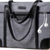 Laptop Bag for Women,ChaseChic Waterproof Classic Teacher's Tote Bag 15.6in Computer Work Bags for Women with Luggage Strap