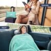 NOWWISH Travel Blanket Airplane Compact with Bag - Premium Soft 2 in 1 Airplane Blanket Pillow，Travel Essentials on Airplane, Camping, Car - Image 4