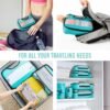 Veken 8 Set Packing Cubes for Suitcases, Kids Travel Essentials for Carry on Luggage, Suitcase Organizer Bags Set for Travel Accessories in 4 Sizes(Extra Large, Large, Medium, Small) - Image 7