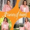 PIQIDIG Women's UPF 50+ Scarf Shawl Wayfarer Wrap Shawl Sun Protection Cover Up for Travel Beach Swimming Outdoor One Size - Image 3