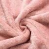Excervent Travel Blanket 2 in 1 Soft Flannel Airplane Throw Blankets in Soft Bag Pillow case with Hand Luggage Belt, 65x40inch, Pink - Image 6