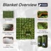 Horizon Hound Down Camping Blanket - Outdoor Travel Blanket | Sustainable Insulated Down | Lightweight & Warm Quilt for Camping, Stadium, Hiking & Festival | Water Resistant, Packable & Compact - Image 4