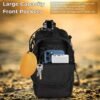 Nuovoware Water Bottle Carrier, 40oz Bottle Carrier Sports Insulated Water Bottle Holder with Adjustable Shoulder Strap, 2 Pockets Flask Sling Bag Drawstring Pouch for Climbing Hiking Walking - Image 4
