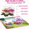 SYNARRY Unicorn Mermaid Princess Magnetic Puzzles for Toddlers 3-5 Girls, 20 Pieces Travel Puzzles for Kids Ages 4-6, Car Airplane Road Trip Activities Toys for 3 4 5 6 Year Old Girls Birthday Gifts - Image 7