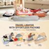 Stuffable Neck Pillow for Travel with Hood, Hoodie Travel Neck Pillow Stuffable with Clothes, Fillable Travel Pillow Storage Bag, Soft Empty Neck Pillow Case, Packable for Airplane Travel Essentials - Image 2