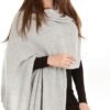 100% Cashmere Knitted Wrap Pashmina Shawl Extra Large Scarf Stole for Women Travel