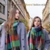 Women's Winter Scarf Fashion Pashmina Shawls and Wraps Soft Warm Long Large Scarf - Image 4