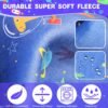 Toddler Airplane Bed, Airplane Seat Extender for Kids, Toddler Airplane Travel Essentials, Portable Toddler Travel Plane Bed, Airplane Footrest Hammock Flight Must Haves for Kids Baby - Image 3