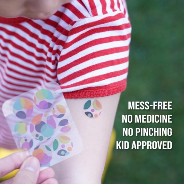 Mosquito Bite Itch Relief Patch, After Bite Insect Bite Treatment, Anti Itch Cream Alternative, Insect Bite Relief, Cruise, Travel and Camping Essential for Kids - Image 4