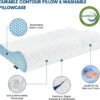 Neck Pillow Contour Memory Foam Pillows for Pain Relief Bed Pillow for Sleeping, Ergonomic Pillow for Neck and Shoulder Pain, Orthopedic Cervical Pillow for Side Back Stomach Sleeper - Image 5