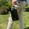 Flat Water Bottle | Stainless Steel 17oz Flask | Minimalistic Design for Easy Portability | BPA-Free, Leak-Proof | Perfect for Travel, Gym, and Everyday Use (Black) - Image 9