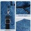 Water Bottle Holder with Strap, Water Bottle Sleeve with Phone Pocket, Hands-Free Bottle Carrier Sling Bag Travel Essentials - Image 6