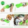 Guardians Dog Water Bottle, Portable Pet Travel Water Bottle Bowl Dispenser with Drinking Feeder Bowl Poop Bag for Dogs Small Pets Walking, Traveling, Hiking (Green) - Image 2