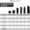 Elemental Iconic Kids Water Bottle with Straw Lid & Stress Relief Pop It Handle, Leak-Proof When Closed, Triple Insulated Kids Stainless Steel Water Bottle For Girls and Boys, 14oz - Black Camo - Image 8