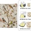 Vintage Birds and Blossoms Flannel Blanket Soft and Cozy Perfect for Kids and Adults Ideal for Home Travel and Outdoor Use 50x60 inches - Image 2