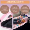 Airplane Seat Extender for Kids & Airplane Kids Bed - Toddler Airplane Bed & Baby Airplane Bed - Toddler Travel Essential I Kids Travel Essentials - Up to 4 Years of Age - Image 5