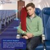 Travelrest Ultimate Travel Neck Pillow-Ergonomic, Patented and Adjustable for Airplanes, Cars, Buses, Trains, Office Napping, Camping, Wheelchairs (Rolls up Small) - Image 4
