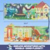 Horizon Group USA Bluey Sticker Playset, 2 Sticker Play Scenes, 35+ Reusable Puffy Bluey Repositionable Stickers for Kids, Perfect for Travel, Screen-Free Fun - Image 4