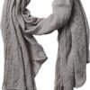 Hadley Wren Women's Lightweight Summer Insect Shield Scarf, Classic Taupe, One Size