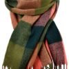 Scarf for Women - Women's Fall Winter Scarfs, Classical Scottish Checked Long Shawl Wrap Scarf, Warm Scarves for Women