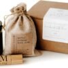 Relaxing Bath Gift Set, Luxury Spa Gifts for Women, Self Care Products for Women and Men, Calm Essential Oil Roller, Oatmeal Lavender Bath Soak & Epsom Salts with Essential Oils - Image 3