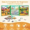 SYNARRY Vehicle Theme Magnetic Puzzles for Toddlers 3-5, 36 Pieces Travel Puzzles for Kids Ages 4-8, Car Airplane Road Trip Activities Magnet Games Toys for 3 4 5 6 Year Old Children Boys Girls Gifts - Image 4