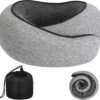 Travel Pillow Neck Pillow 2024, Memory Foam Neck Pillow Airplane, 360° Travel Neck Pillow Soft Neck Pillow for Traveling, Portable Travel Pillows for Airplanes Offices and Cars - Image 8