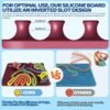 Autism Sensory Fidget Toys For Kids, Quiet Travel Essential Toy ADHD Activity Busy Board For Classroom Autistic Calm Down Item Anxiety Tool Stocking Stuffer Toys For Kids Toddlers 3 4 5 6 7 8 Year Old - Image 2
