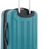 Travelers Club Chicago Hardside Expandable Spinner Luggage, Teal, 20" Carry-On - Image 3