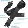 Travel Belt for Luggage Over Handle - Heavy-Duty Adjustable Luaggage Strap for Add a Bag to Carry On Suitcase - Hands-Free for Airport Trip(Storage Bag Included) - Image 4