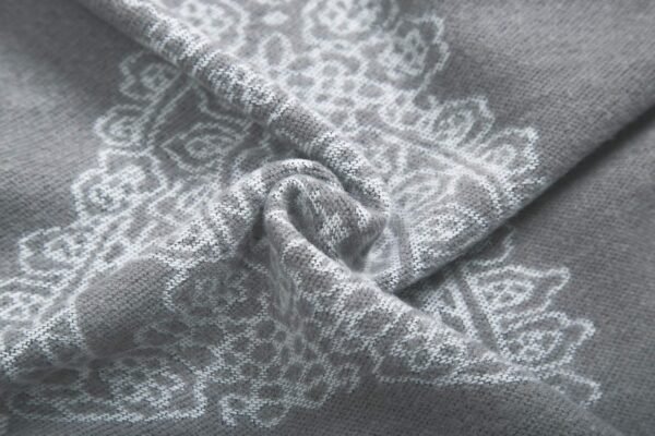 Women's Vintage Pattern Open Front Poncho Cape Shawl Winter Shawl Wraps - Image 6