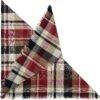 American Trends Scarfs for Women Winter Triangle Scarf Classic Plaid Warm Scarf Soft Scarves Knitted Wrap Shawl - Image 3