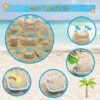 Beach Toys Sand Set for Kids, Collapsible Bucket and Shovels with Mesh Bag, Molds, Flags, Sandbox Kids Toddlers, Travel (Tavel Size) - Image 5