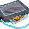 J.L. Childress 3-in-1 Travel Tray & iPad Tablet Holder, Car Seat Lap Tray for Toddlers & Kids, Grey/Teal - Image 13