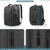 Travel Backpack, Extra Large Backpack, Carry On Backpack, Expandable Airline Approved Water Resistant Business Luggage Suitcase Daypack Bag Fits 17 Inch Laptops, Travel Gifts for Men Women, Black - Image 2