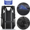 Extra Large Backpack, 50L Travel Backpack, 17 inch Laptop Backpack for Men, TSA Approved Heavy Duty Backpack with USB Charging Port, Anti Theft Backpack for Business Work College, Black - Image 5