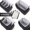 Athletico SneakerBox - Premium Sneaker Travel Duffel Bag/Backpack - For Shoes, Clothes, and Gym (Black) - Image 6