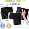 BOACAY Soft & Warm Travel Blanket for Airplane & Car - Long Flight Essential for Women, Men, Kids - Compact Pillow with Luggage Sleeve & Backpack Clip - Image 5