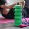 Goflex Collapsible Water Bottle - 16.9 oz/500 ml, Reusable Silicone, BPA-Free, Perfect for Travel, Gym, Camping, and Hiking - Portable & Leak-Proof Sports Water Bottle with Carabiner - Image 9