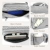 Fanny Pack Waterproof Waist Bag Pack Men Women Hip Bum Bag With Water Bottle Holder Adjustable Strap Suitable For Outdoors Workout Traveling Hiking Cycling Dog Walking Pouch Bag(Grey) - Image 3