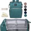 Green Diaper Bag Backpack for Mom: Baby Bags for Boys Girls Toddler Women Men Large Back Pack Diapers Bag Big Travel Pañaleras Modernas Para Bebe Niña Unisex Newborn Essential Baby Registry