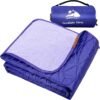 Outdoor Waterproof Blanket, Foldable Fleece Stadium Blanket for Outdoor Sports Event,Camping,Concerts, Car,Pet,Picnics -Windproof, Wearable,Machine Washable 80"x58"
