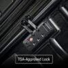 Samsonite Omni 2 Hardside Expandable Luggage with Duel Spinner Wheels, Midnight Black, 3-Piece Set (CO/MED/LG) - Image 4