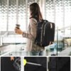 Travel Backpack for Women Men, 17.3"x13.4"x7.9" Carry on Backpack TSA Flight Approved Water-resistant Traveling Backpacks with Laptop Compartment Fits 15.6 Inch Laptop Casual daypack College - Image 6