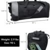 Travelers Club 32-inch Collapsible Expandble Travel Rolling Duffel Bag - Image 2