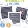 BOACAY Packable Travel Blanket for Airplane, Car - Compact Office Blanket - Portable Pillow for Adults, Kids with Case, Luggage Sleeve, Backpack Clip - Image 5